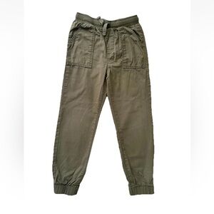 Jumping Beans 7 Pants Joggers Kahki Green Boys Pants 100% Cotton